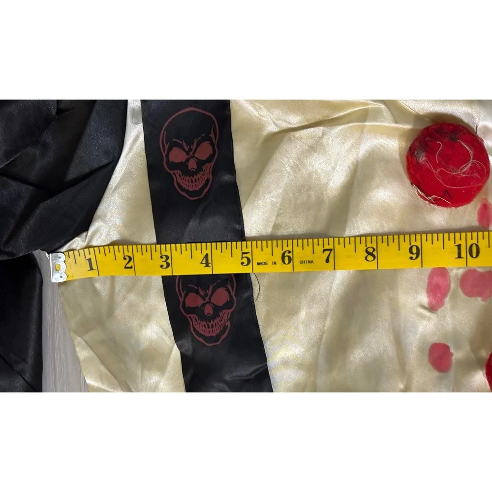 Slasher Clown Costume Child X-Large 14-16 Halloween Scary Creepy Evil Payaso